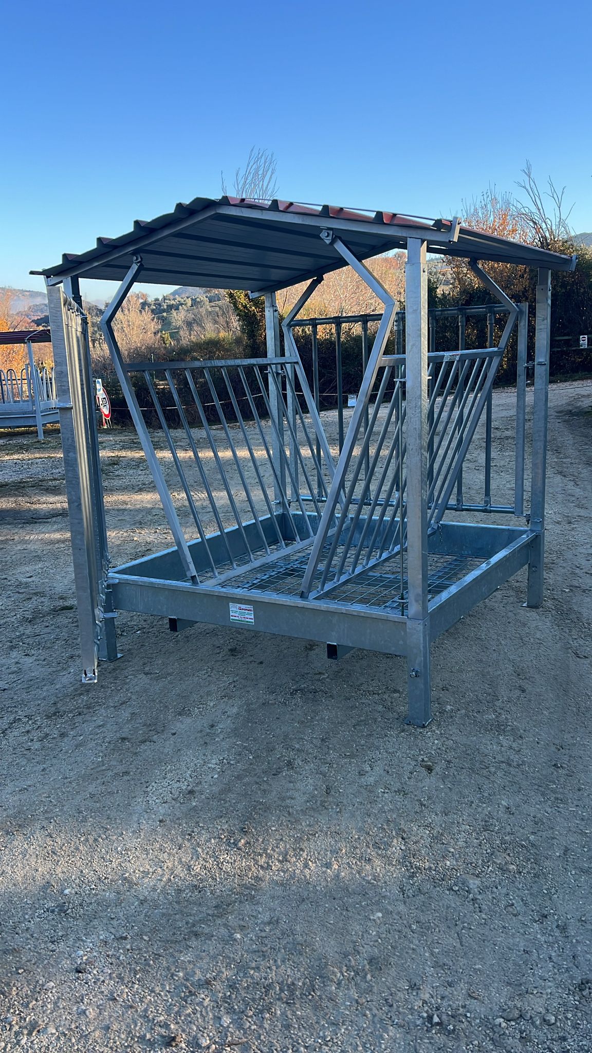 Portarotolo Quadrato Basculante 2x2m