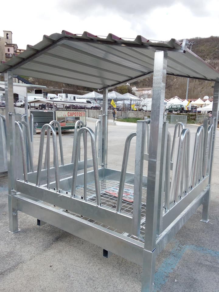Portarotolo Quadrato 12 Posti Top Archetti 2x2m