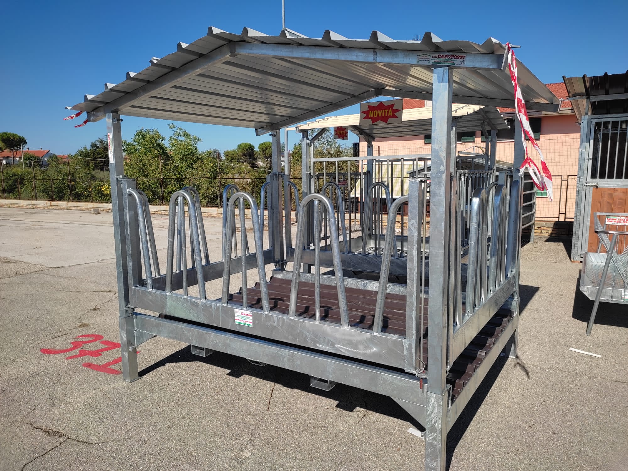 Portarotolo Rettangolare 14 Posti Top Archetti 2x2.50m